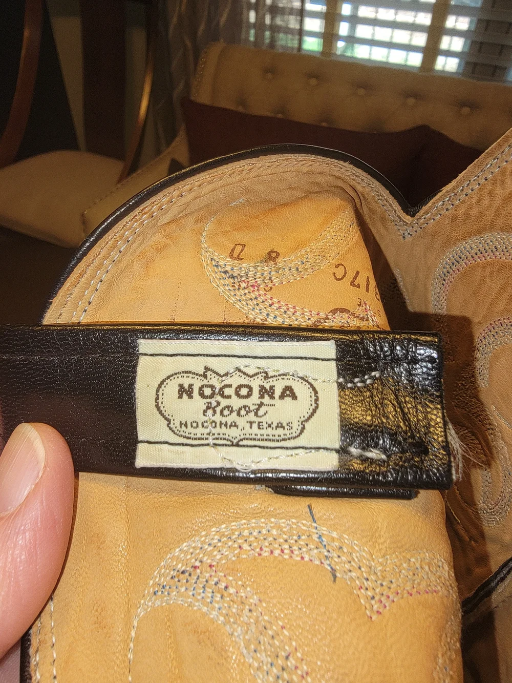 Black Western Snakeskin Cowboy Boots with Embroidered Accent -